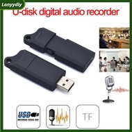 lA Mini Voice Recorder Digital USB Voice Recording Device Rechargeable For Lectures Meeting Conferences Presentations