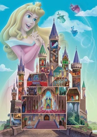 Ravensburger Disney Castle Collection: Aurora 1000 Piece Jigsaw Puzzle | Unique Softclick Technology