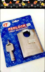 60mm  GF  Pad Lock  高度安全 電腦鎖 捲閘鎖  鐵閘鎖 門鎖 連4條原裝電腦鎖匙  High Security Lock  優質 厚料 全新 未用過 原封包裝