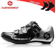 Sidebike Professional Road Cycling Shoes Racing shoes Self-Locking Bike Shoes