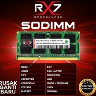 RAM LAPTOP RX7 DDR3L 4GB 12800 Mhz 1.35V WARRANTY LIFETIME WARRANTY WARRANTY WARRANTY