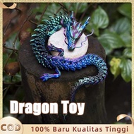3D Articulated Dragon Toy Dragon Articulated Toy Flexible Dragon Articulation