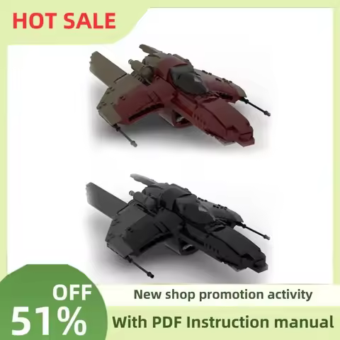 New Famous Star Battle Movie G1-M4-C Dunelizard Fighter Moc Model Diy Creative Ideas Child Toys Birt