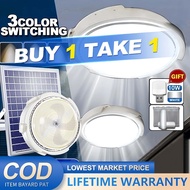 Solar Lights Indoor Light 50000W Ceiling Light Outdoor Waterproof LED Light Round With Remote