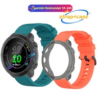 garmin forerunner 55 245 case Screen protector garmin forerunner 55 strap Silicone strap for garmin 