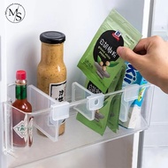 4PCS Refrigerator Condiment Divider Clip Partition Drink Refrigerators Food Board Adjustable Shelf Classification Bookend Side Door