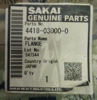Flange 4418-03000-0 Sakai SV512/SV515 Genuine