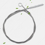 150CM Car Drain Dredge Sunroof Cleaning Scrub Brush Steel Universal Nylon Accessories Tool E8Q1