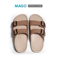 MAGO FOOTWEAR " WICKER " (BROWN) รองเท้าดูแลสุขภาพคุณผู้หญิงและคุณผู้ชาย