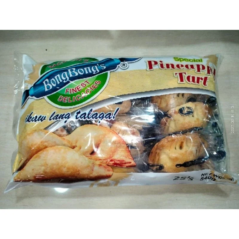 Pineapple Tarts 25s 530g Bongbongs finest delicacies