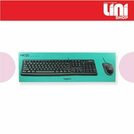 Logitech Combo MK120 Cable USB Mouse Keyboard