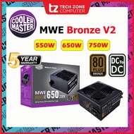 Cooler Master MWE 550w | 650w | 750w Bronze V2 Power Supply - MPE-5501-ACABW-BUK MWE Bronze V2