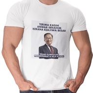 Anwar Ibrahim Prime Minister 10 Kingdoms Combination of Pakatan harapan tshirt