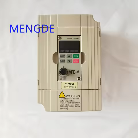 VFD-M Inverter VFD004M21A VFD007M21A VFD015M21A Single 220V VFD007M43B Three-phase 380V 0.4KW 1.5KW 