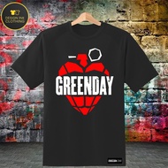 T-shirt for Men and Women MALL QUALITY Bands GREENDAY GD1 Design Ink Clothing