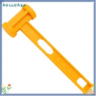 HECCEHZP Mallet, Plastic Double Head Camping Hammer, Usage without Damage Peg Mallet for Outdoor Ten