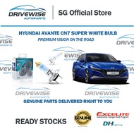 Hyundai Avante CN7 H7 HB3 Headlamp Bulbs/Excelite South Korea H7 HB3 HB4 Better than OSRAM, Bosch, P