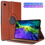 For Samsung Galaxy Tab A8 Case 10.5" SM-X200 SM-X205 Samsung Tab A8 Case Rotating Cover for Samsung 