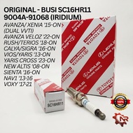[1 PCS] IRIDIUM Spark Plug - ALL NEW Avanza/Xenia (Dual VVTI)/ALL NEW Rush /Sienta/Sigra Original (9