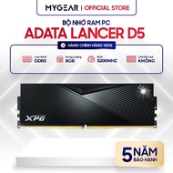 Internal Memory - RAM Adata LANCER D5 DDR5 8GB (8x1) Black / White Bus 5200Mhz - Genuine New