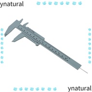 YNATURAL Caliper Measuring Tool, Plastic "inch" and "cm" Digital Caliper, Comfortable To Use 0-150mm