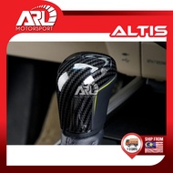 Toyota Corolla Altis 12th E210 ZRE210 ZRE211 Gear Knob Carbon Cover For Altis (2021-2025) ARL Motors