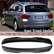 For BMW E91 LCI Maxton Style Rear Spoiler Cap Roof Wing Trunk Spoiler 3 Series 320i 320d 330i 330d T