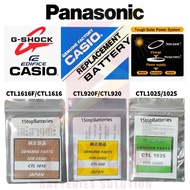 Ori Panasonic Solar Rechargeable(CTL1616 CTL1616F)(CTL920 CTL920F)(CTL1025 1025)Casio Replacement So