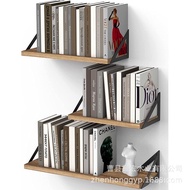 Wall Shelf Wall Partition Bookshelf Solid Wood Living Room Decorative Shelf Wall-Mounted Shelf