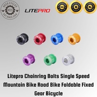 Litepro Chainring Bolts Single Speed Mountain Bike Road Bike Foldable Fixed Gear Bicycle