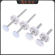X.B.K 1/4pcs White M8 M10 Baby Gate Spare Kit - Pressure Fit Spindles & Screw Bolts For Safety Gates