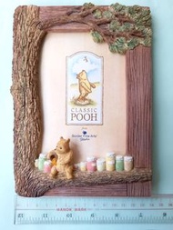 絕版Classic Pooh 樹脂相架 / 2000年 Hallmark Keepsake Classic Pooh聖誕擺設