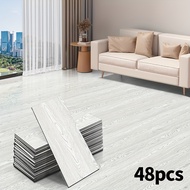 TEMU กระเบื้องปูพื้นลายไม้แบบมีกาวในตัว ชิ้น - กระเบื้องปูพื้นลายไม้แบบลอกและติด, แผ่นขนาดใหญ่ 15 ซม