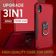 ◘❀☃OPPO A15,A9(20),A31(20),A52/A72/A92,A53,A92S,RENO3/A91,RENO4, A83 ARMOUR BLADE CASE WITH RING HOL