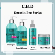 CBD Professional Keratin Pro Daily Shampoo | Daily Conditioner | Daily Hair Vitamin Spray | Daily Ke