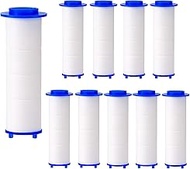 10 Pcs 2.4 * 1 inches Ion Drops Shower Head Filters, Drivse Showerhead Filter, Shower Head with Hand