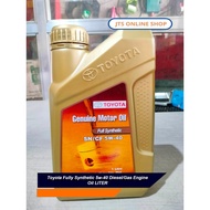 【Strongly recommend】 Toyota Fully Synthetic 5w-40 Diesel/Gas Engine Oil LITER