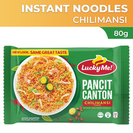 Lucky Me Pancit Canton Chilimansi noodles