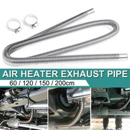 IQXHTW 1PC Air Diesel Heater Parts Stainless Steel Heaters Accessories Connector Tube Air Heater Pipe Exhaust Pipe Tube Heater Exhaust Pipe Gas Vent Hose