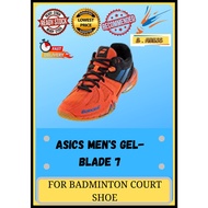 Asics Men's GEL-BLADE 7 Squash Badminton Shoes 1071A029-800