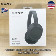 Sony® Wireless Noise Cancelling Stereo Headset WH-CH720N Black โซนี่ หูฟังครอบหู แบบไร้สาย ตัดเสียงร