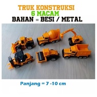 Mainan Anak Truk &amp; Konstruksi - Excavator, Traktor. Molen, Forklift