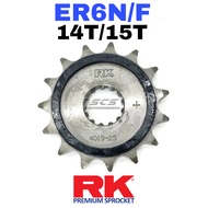 RK Front Rubber Sprocket Kawasaki ER6 520 ( 14T / 15T ) Versys 650 Ninja 650 Z650 Silent Sprocket ER