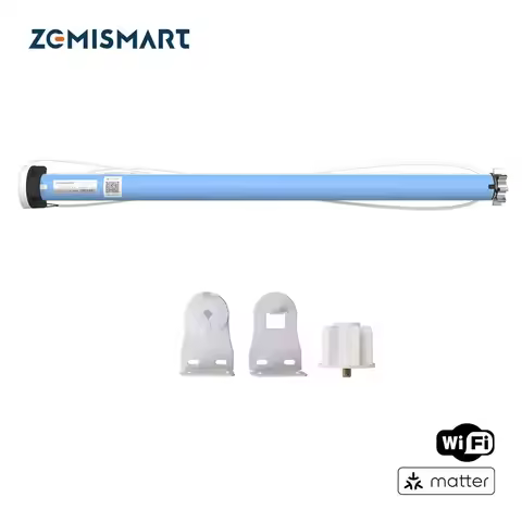 Zemismart Matter WiFi 2N Smart Roller Shade Blinds Motor for 37 38mm Tube Support Google Home Alexa 
