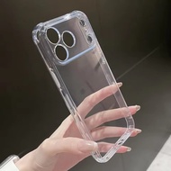 Soft Silicone TPU Transparent Case For iPhone 17 Pro Max i17 Pro i17 Air i17 Clear Bumper Shockproof