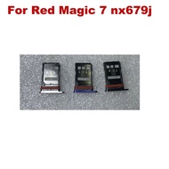 For Nubia Red magic 7 nx679j Original Sim Card Holder Tray Card Slot RedMagic 7 Sim Card Holder RedM