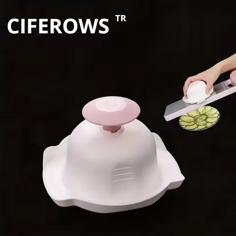 2 Colors 1pc Multi-purpose Kitchen Tool That Can Be Used As A Hand Guard, Slicer For Restaurant, Gra