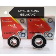 WAVE 125 TAYAR BEARING SET BELAKANG (6201~1pc/6301~1pc) BEARING TAYAR WAVE 125
