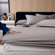 Single piece cotton bed sheet single double bed cushion cover dustproof and breathable mattress cove