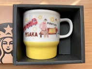 星巴克 城市杯 日本限定 手繪 OSAKA 大阪